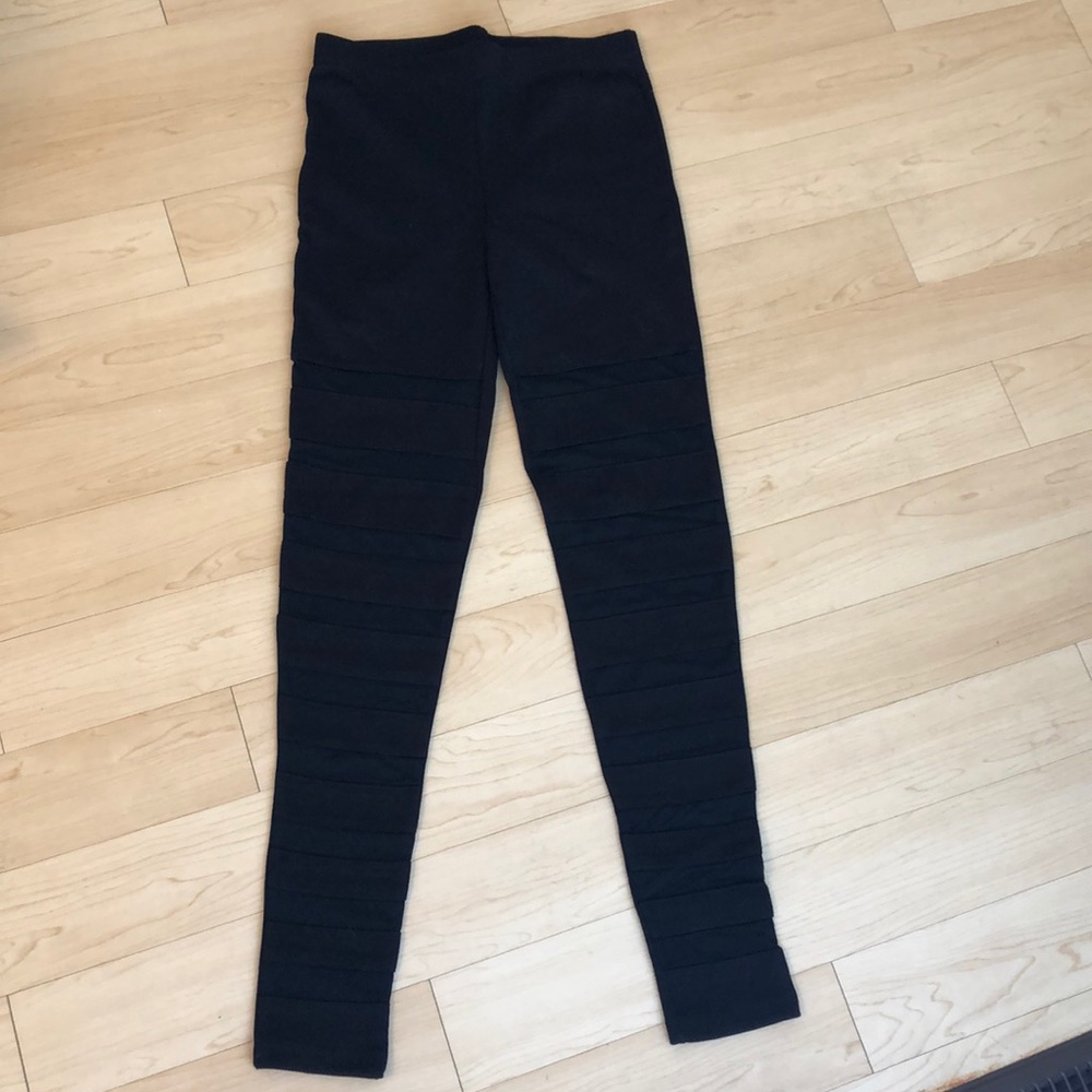 Ribbed leggings
